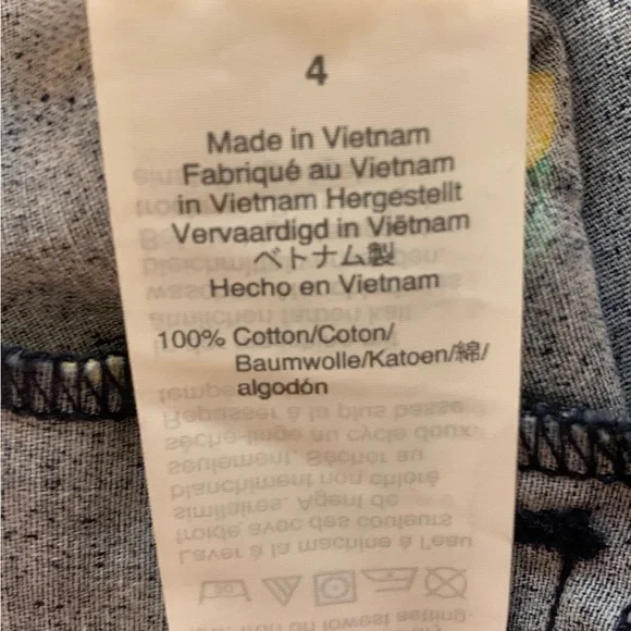 J. Crew Navy Shorts with Yellow Lemon Print - Picture 7 of 7